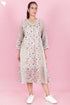 Mulmul Cotton Dress  In Block Print